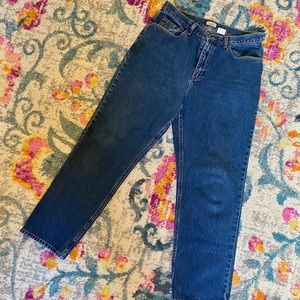 Vintage LLBean High Waist Mom Jeans